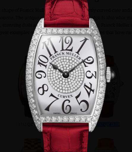 Franck Muller Cintrée Curvex Ladies Replica Watch for Sale Cheap Price 1752 QZ D 1P